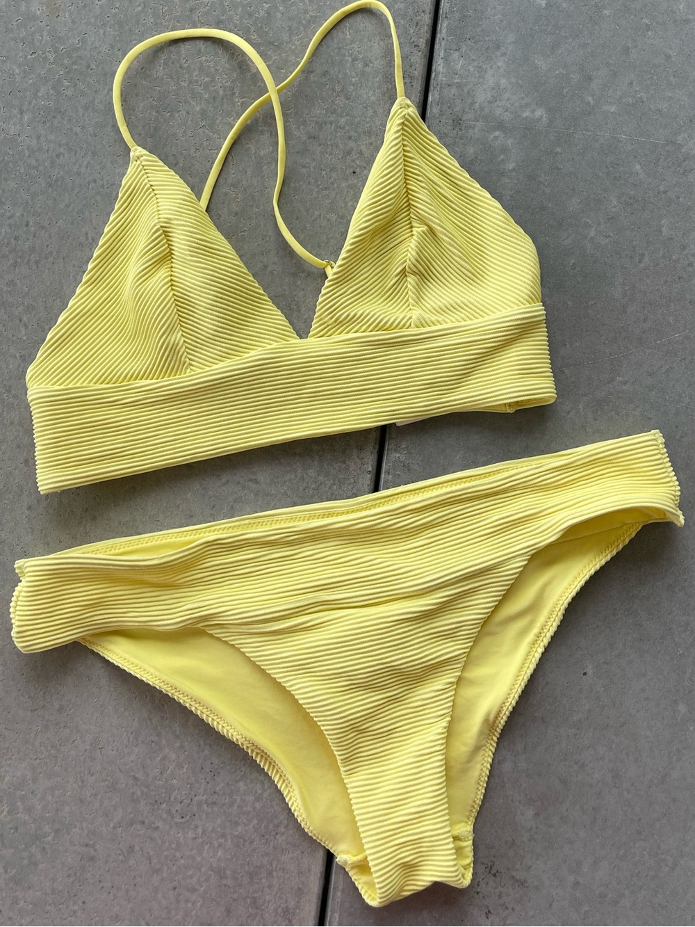 Ribbed H&M bikini